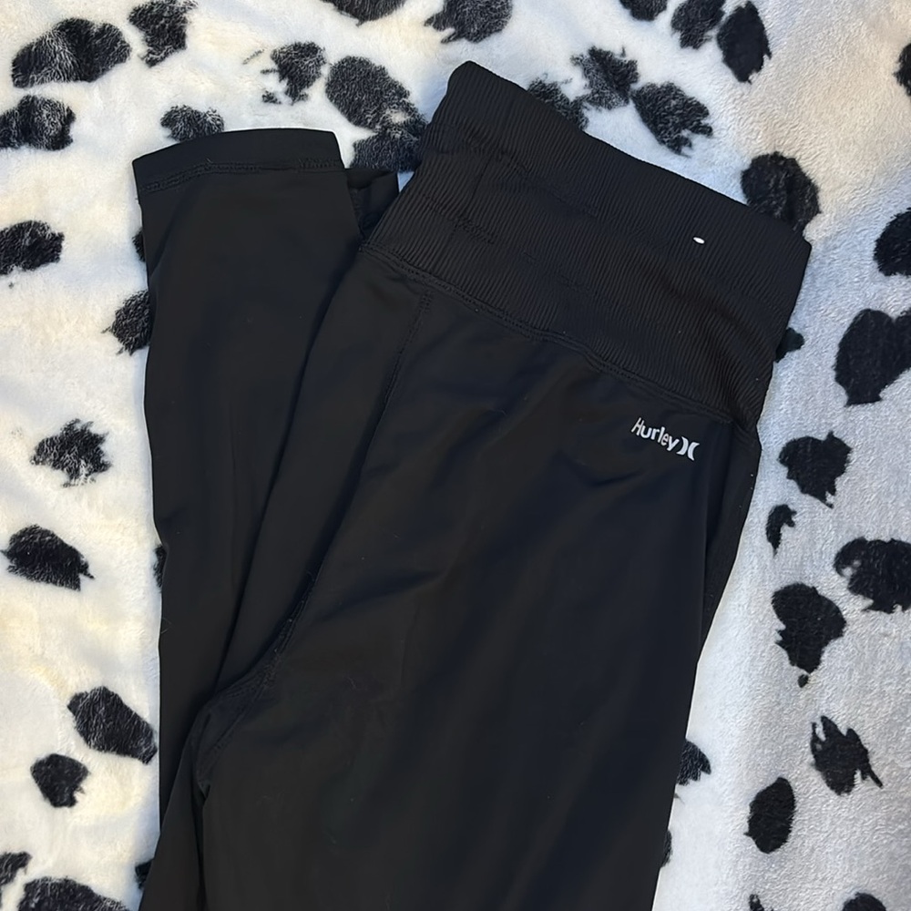 Hurley Tie Front Leggings